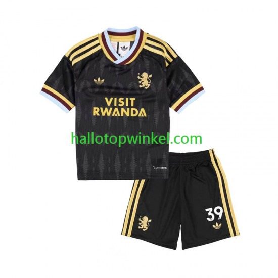 Aston Villa Voetbalshirt Brian Madjo 39 Kleuters/Kids Uit Tenue 2026-2027 Korte Mouw