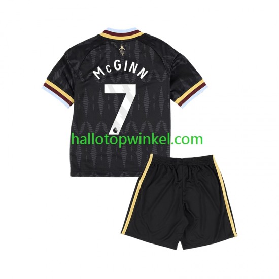Aston Villa Voetbalshirt John McGinn 7 Kleuters/Kids Uit Tenue 2026-2027 Korte Mouw