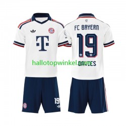 FC Bayern München Voetbalshirt Alphonso Davies 19 Kleuters/Kids Uit Tenue 2026-2027 Korte Mouw
