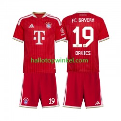 FC Bayern München Voetbalshirt Alphonso Davies 19 Kleuters/Kids Thuis Tenue 2026-2027 Korte Mouw