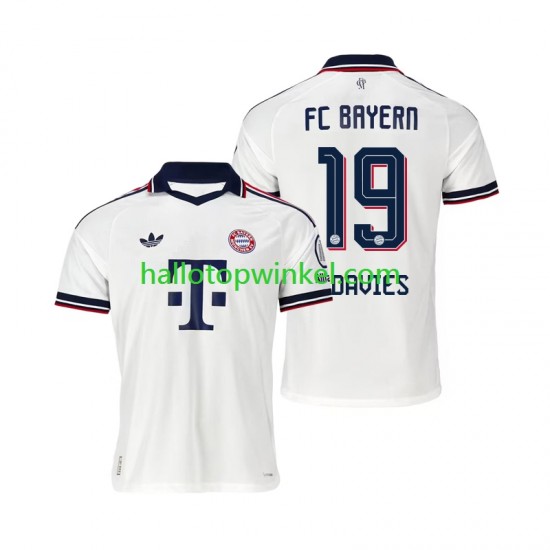 FC Bayern München Voetbalshirt Alphonso Davies 19 Heren Uit Tenue 2026-2027 Korte Mouw