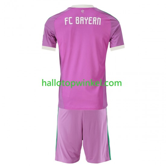 FC Bayern München Voetbalshirt Doelman Kleuters/Kids Derde Tenue 2026-2027 Korte Mouw