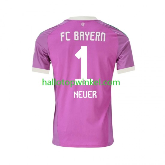 FC Bayern München Voetbalshirt Manuel Neuer 1 Doelman Heren Derde Tenue 2026-2027 Korte Mouw