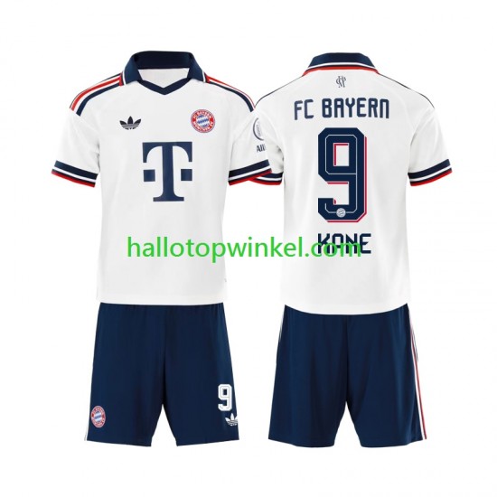 FC Bayern München Voetbalshirt Harry Kane 9 Kleuters/Kids Uit Tenue 2026-2027 Korte Mouw