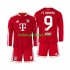 FC Bayern München Voetbalshirt Harry Kane 9 Kleuters/Kids Thuis Tenue 2026-2027 Lange Mouw