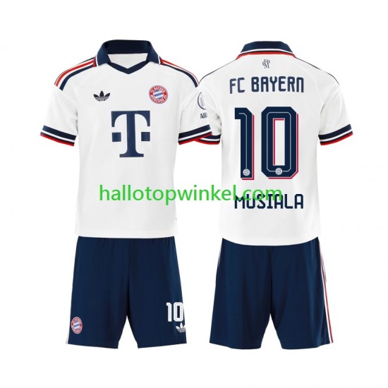 FC Bayern München Voetbalshirt Jamal Musiala 10 Kleuters/Kids Uit Tenue 2026-2027 Korte Mouw