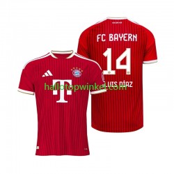 FC Bayern München Voetbalshirt Luis Diaz 14 Heren Thuis Tenue 2026-2027 Korte Mouw