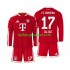 FC Bayern München Voetbalshirt Michael Olise 17 Kleuters/Kids Thuis Tenue 2026-2027 Lange Mouw
