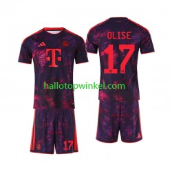 FC Bayern München Voetbalshirt Michael Olise 17 Kleuters/Kids Derde Tenue 2026-2027 Korte Mouw