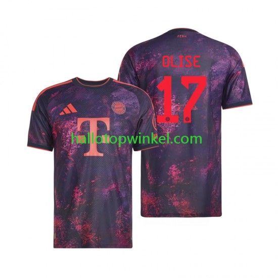FC Bayern München Voetbalshirt Michael Olise 17 Heren Derde Tenue 2026-2027 Korte Mouw