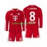 FC Bayern München Voetbalshirt Tom Bischof 8 Kleuters/Kids Thuis Tenue 2026-2027 Lange Mouw