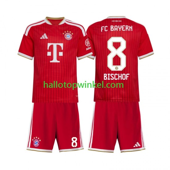 FC Bayern München Voetbalshirt Tom Bischof 8 Kleuters/Kids Thuis Tenue 2026-2027 Korte Mouw