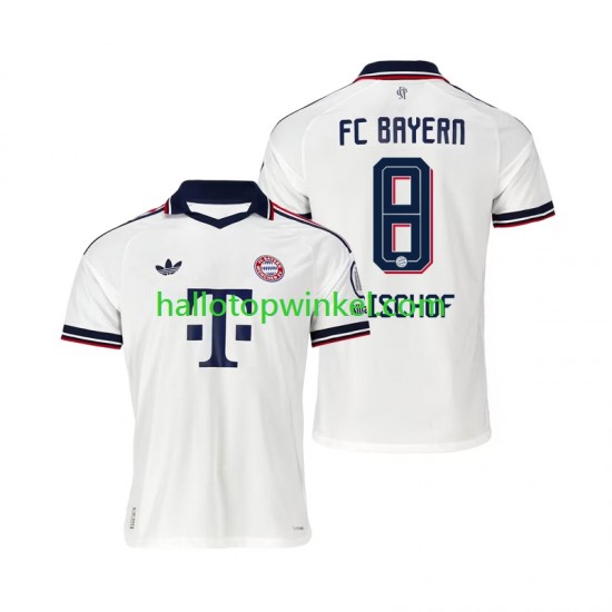 FC Bayern München Voetbalshirt Tom Bischof 8 Heren Uit Tenue 2026-2027 Korte Mouw