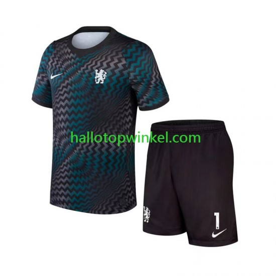 Chelsea Voetbalshirt Emiliano Martinez 1 Doelman Kleuters/Kids Thuis Tenue 2026-2027 Korte Mouw