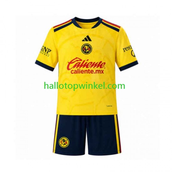 Club América Voetbalshirt Kleuters/Kids Thuis Tenue 2026-2027 Korte Mouw