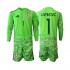 Kroatië Voetbalshirt Dominik Livakovic 25 Doelman Kleuters/Kids Thuis Tenue 2026-2027 Lange Mouw