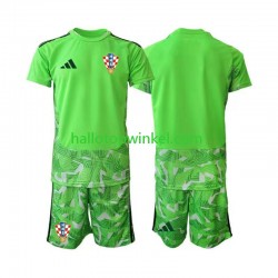 Kroatië Voetbalshirt Doelman Kleuters/Kids Thuis Tenue 2026-2027 Korte Mouw