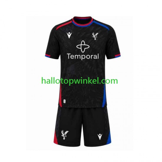 Crystal Palace Voetbalshirt Kleuters/Kids Uit Tenue 2026-2027 Korte Mouw