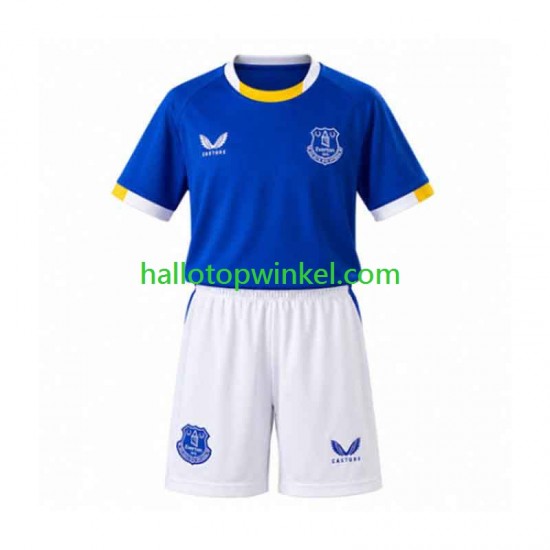 Everton Voetbalshirt Kleuters/Kids Thuis Tenue 2026-2027 Korte Mouw