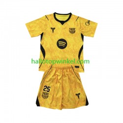FC Barcelona Voetbalshirt Dominik Livakovic 25 Doelman Kleuters/Kids Vierde Tenue 2026-2027 Korte Mouw