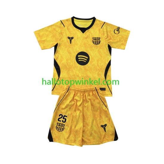 FC Barcelona Voetbalshirt Dominik Livakovic 25 Doelman Kleuters/Kids Vierde Tenue 2026-2027 Korte Mouw