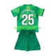 FC Barcelona Voetbalshirt Dominik Livakovic 25 Doelman Kleuters/Kids Thuis Tenue 2026-2027 Korte Mouw