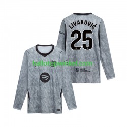 FC Barcelona Voetbalshirt Dominik Livakovic 25 Doelman Heren Uit Tenue 2026-2027 Lange Mouw