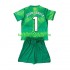 FC Barcelona Voetbalshirt Joan Garcia 1 Doelman Kleuters/Kids Thuis Tenue 2026-2027 Korte Mouw