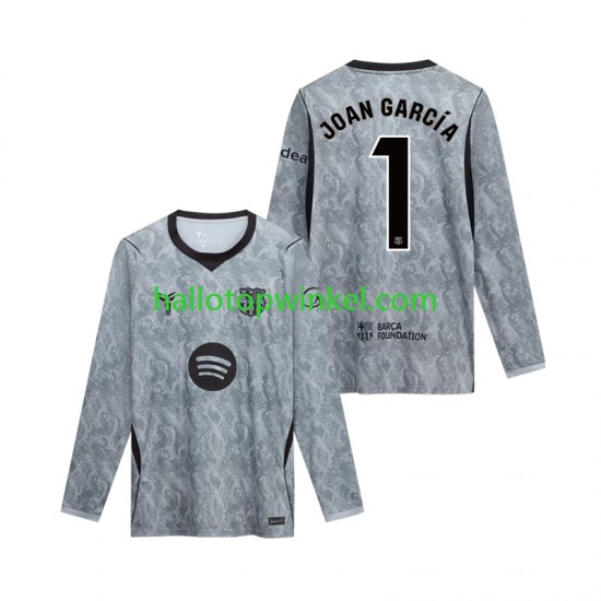 FC Barcelona Voetbalshirt Joan Garcia 1 Doelman Heren Uit Tenue 2026-2027 Lange Mouw