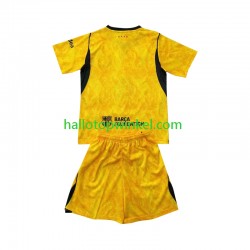 FC Barcelona Voetbalshirt Doelman Kleuters/Kids Vierde Tenue 2026-2027 Korte Mouw