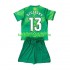 FC Barcelona Voetbalshirt Wojciech Szczesny 13 Doelman Kleuters/Kids Thuis Tenue 2026-2027 Korte Mouw