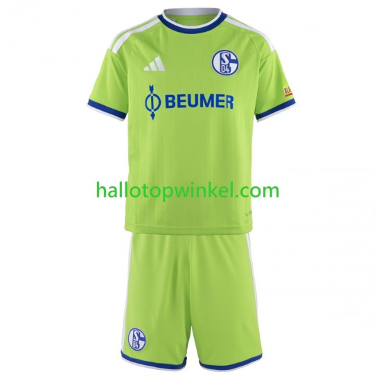 FC Schalke 04 Voetbalshirt Kleuters/Kids Derde Tenue 2026-2027 Korte Mouw