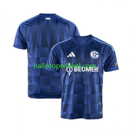 FC Schalke 04 Voetbalshirt Heren Thuis Tenue 2026-2027 Korte Mouw