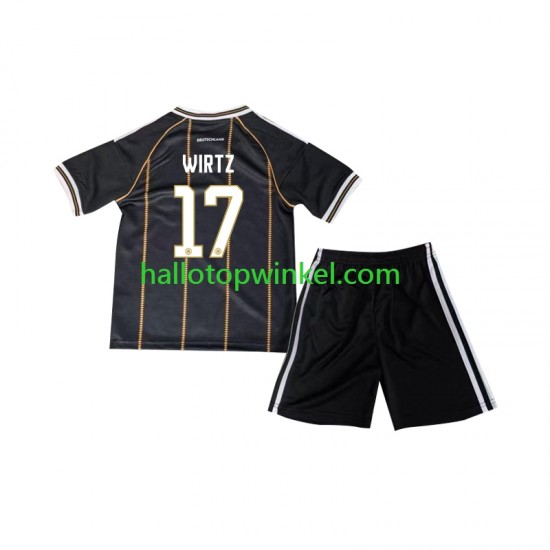 Duitsland Voetbalshirt Florian Wirtz 17 Kleuters/Kids Derde Tenue WK 2026 Korte Mouw
