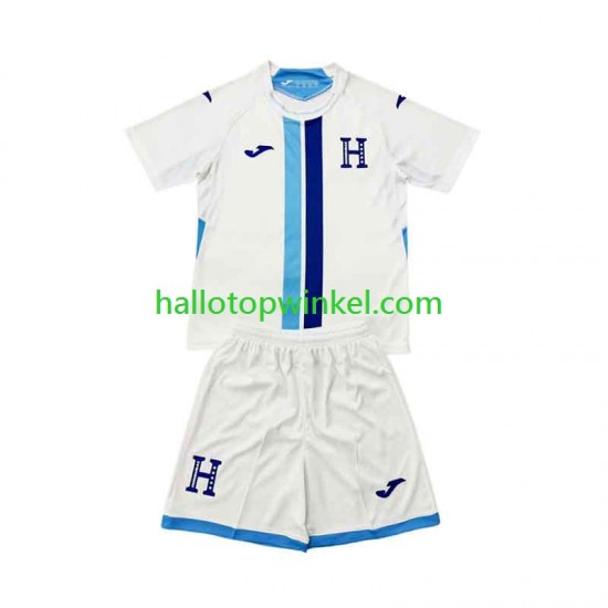 Honduras Voetbalshirt Kleuters/Kids Thuis Tenue 2026 Korte Mouw