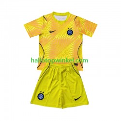 Inter Milan Voetbalshirt Doelman Kleuters/Kids Thuis Tenue 2026-2027 Korte Mouw
