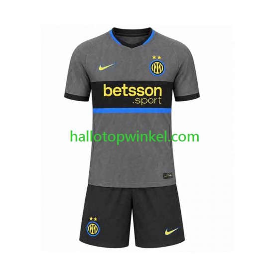 Inter Milan Voetbalshirt Kleuters/Kids Derde Tenue 2026-2027 Korte Mouw