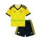 Leeds United Voetbalshirt Kleuters/Kids Uit Tenue 2026-2027 Korte Mouw