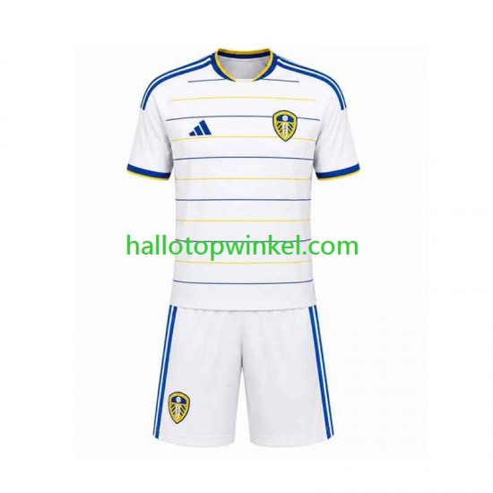 Leeds United Voetbalshirt Kleuters/Kids Thuis Tenue 2026-2027 Korte Mouw