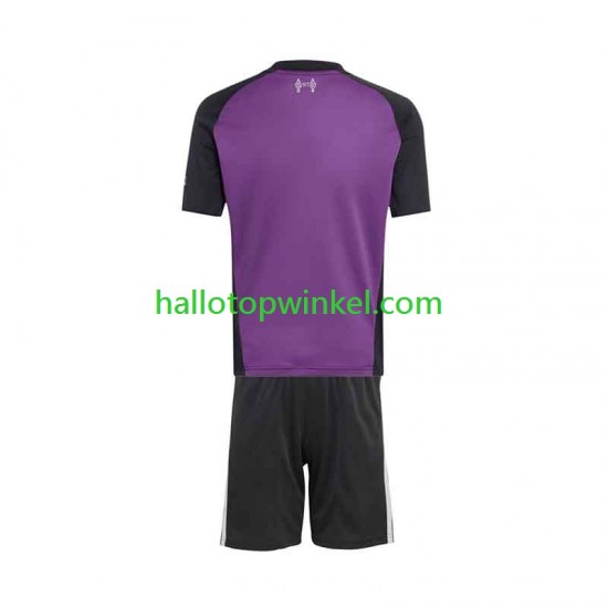 Liverpool Voetbalshirt Doelman Kleuters/Kids Uit Tenue 2026-2027 Korte Mouw
