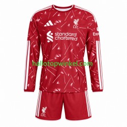 Liverpool Voetbalshirt Kleuters/Kids Thuis Tenue 2026-2027 Lange Mouw