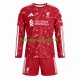 Liverpool Voetbalshirt Kleuters/Kids Thuis Tenue 2026-2027 Lange Mouw