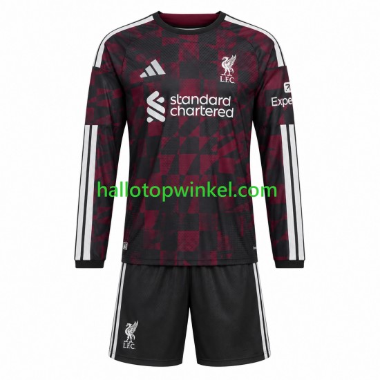 Liverpool Voetbalshirt Kleuters/Kids Derde Tenue 2026-2027 Lange Mouw