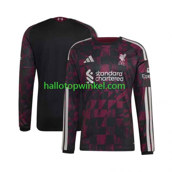 Liverpool Voetbalshirt Heren Derde Tenue 2026-2027 Lange Mouw