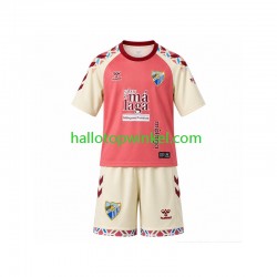Málaga CF Voetbalshirt Kleuters/Kids Uit Tenue 2026-2027 Korte Mouw
