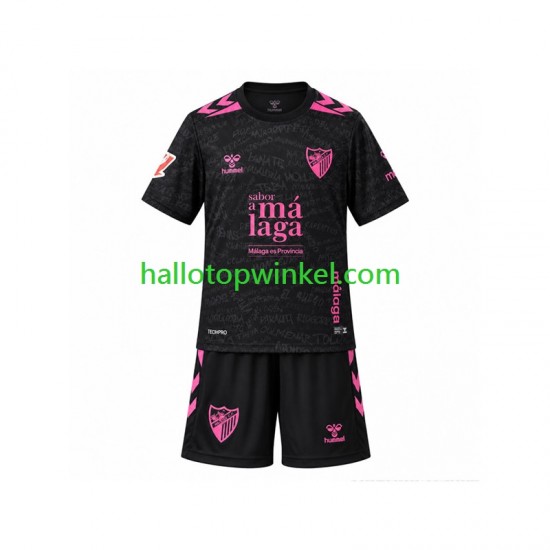 Málaga CF Voetbalshirt Kleuters/Kids Derde Tenue 2026-2027 Korte Mouw
