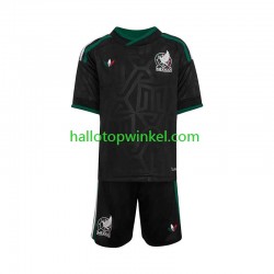 Mexico Voetbalshirt Kleuters/Kids Derde Tenue 2026 Korte Mouw