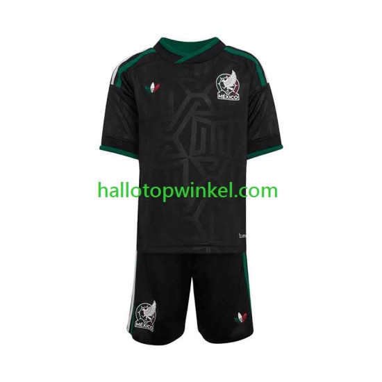 Mexico Voetbalshirt Kleuters/Kids Derde Tenue 2026 Korte Mouw