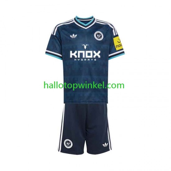Newcastle United Voetbalshirt Kleuters/Kids Uit Tenue 2026-2027 Korte Mouw