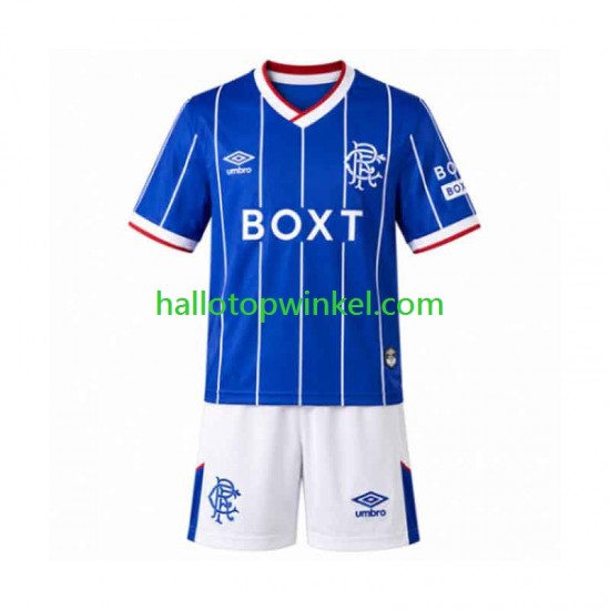 Rangers Voetbalshirt Kleuters/Kids Thuis Tenue 2026-2027 Korte Mouw